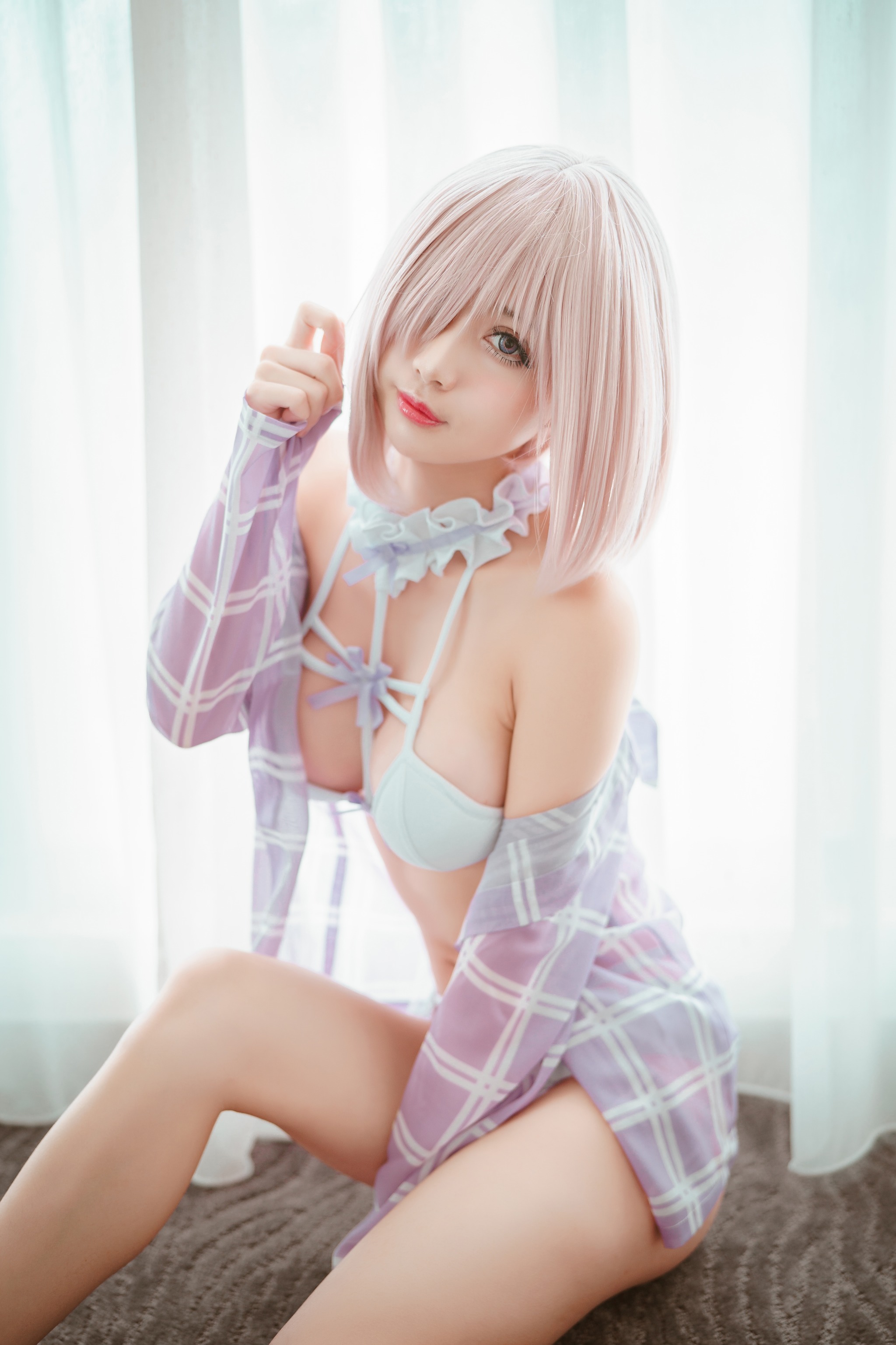 图片[1]-沖田凜花Rinka – NO.070 玛修泳衣(Fate Grand Order) [13P]-XikXak